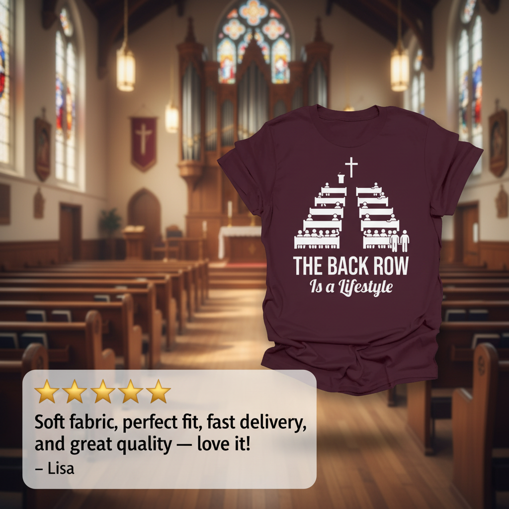 The Back Row Lifestyle T-Shirt_review_5star