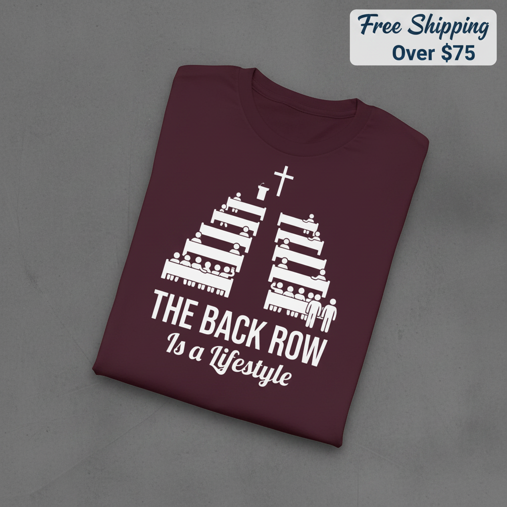 The Back Row Lifestyle T-Shirt_fold_tilt