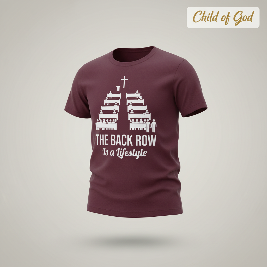 The Back Row Lifestyle T-Shirt_3d_float