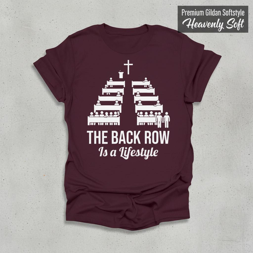 The Back Row Lifestyle T-Shirt_clean