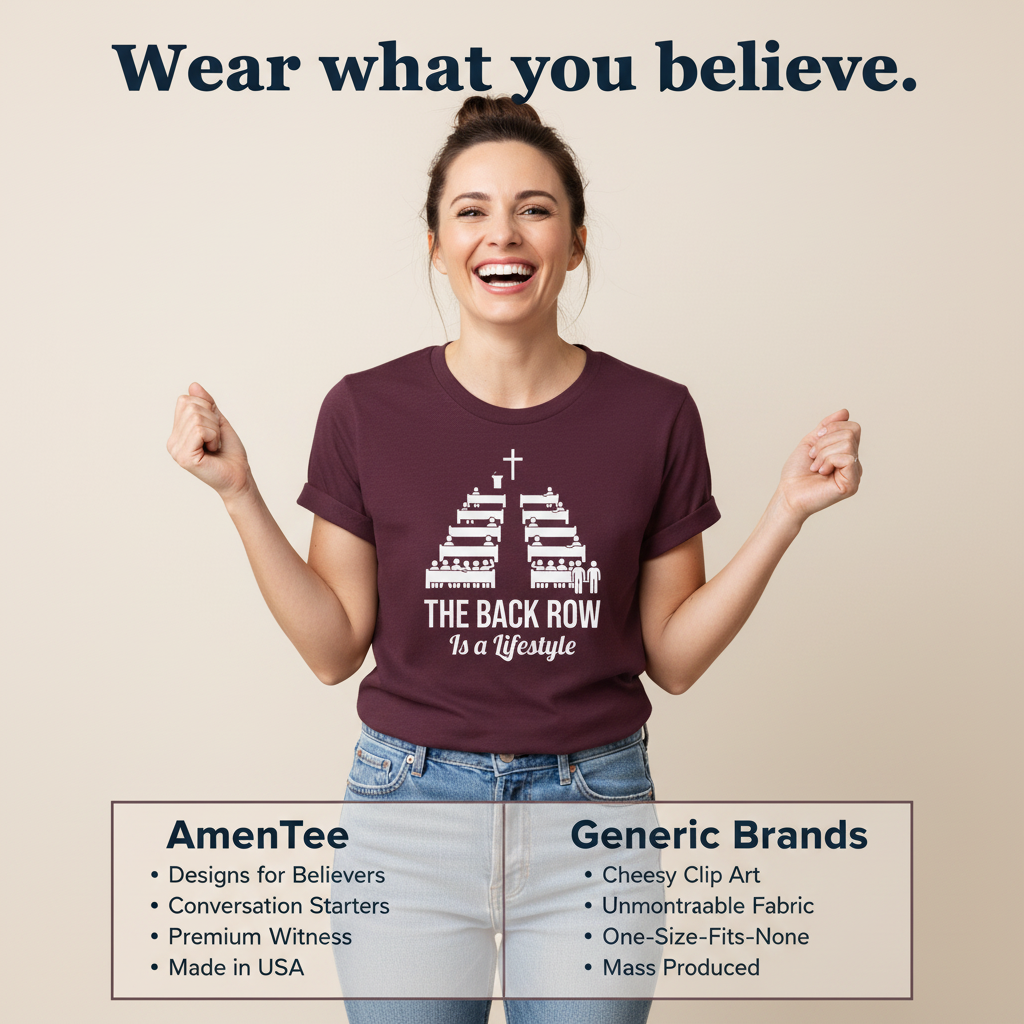 The Back Row Lifestyle T-Shirt_product_table