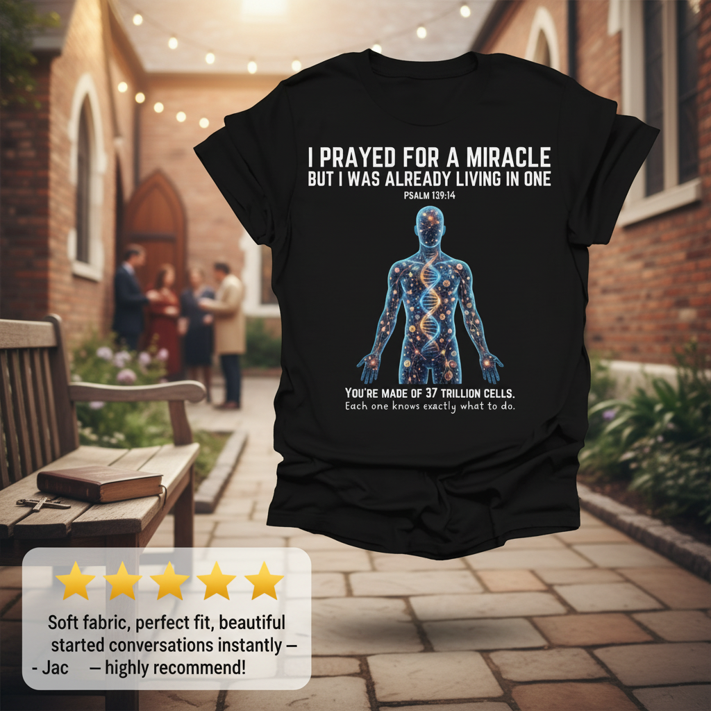 Fearfully & Wonderfully Made T-Shirt_review_5star