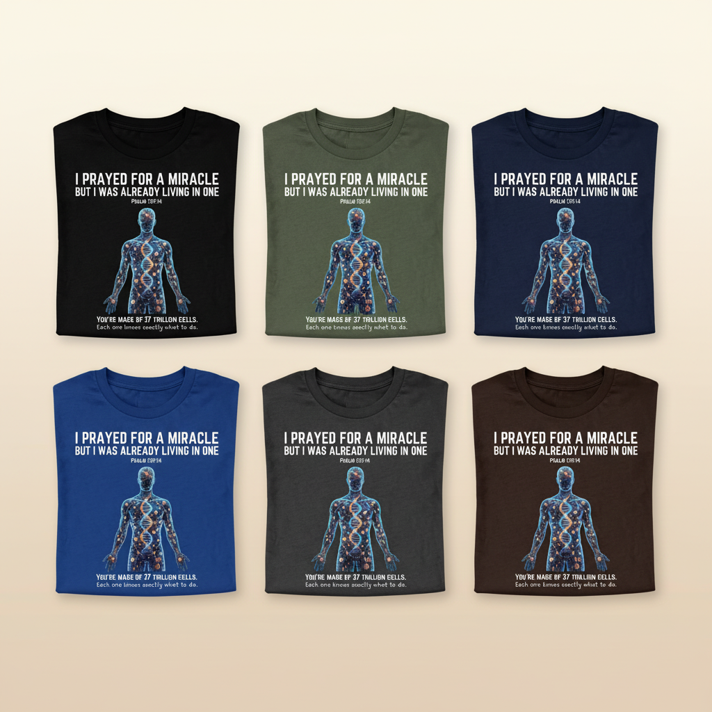 Fearfully & Wonderfully Made T-Shirt_6color_grid