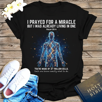 Fearfully & Wonderfully Made T-Shirt_triple_model
