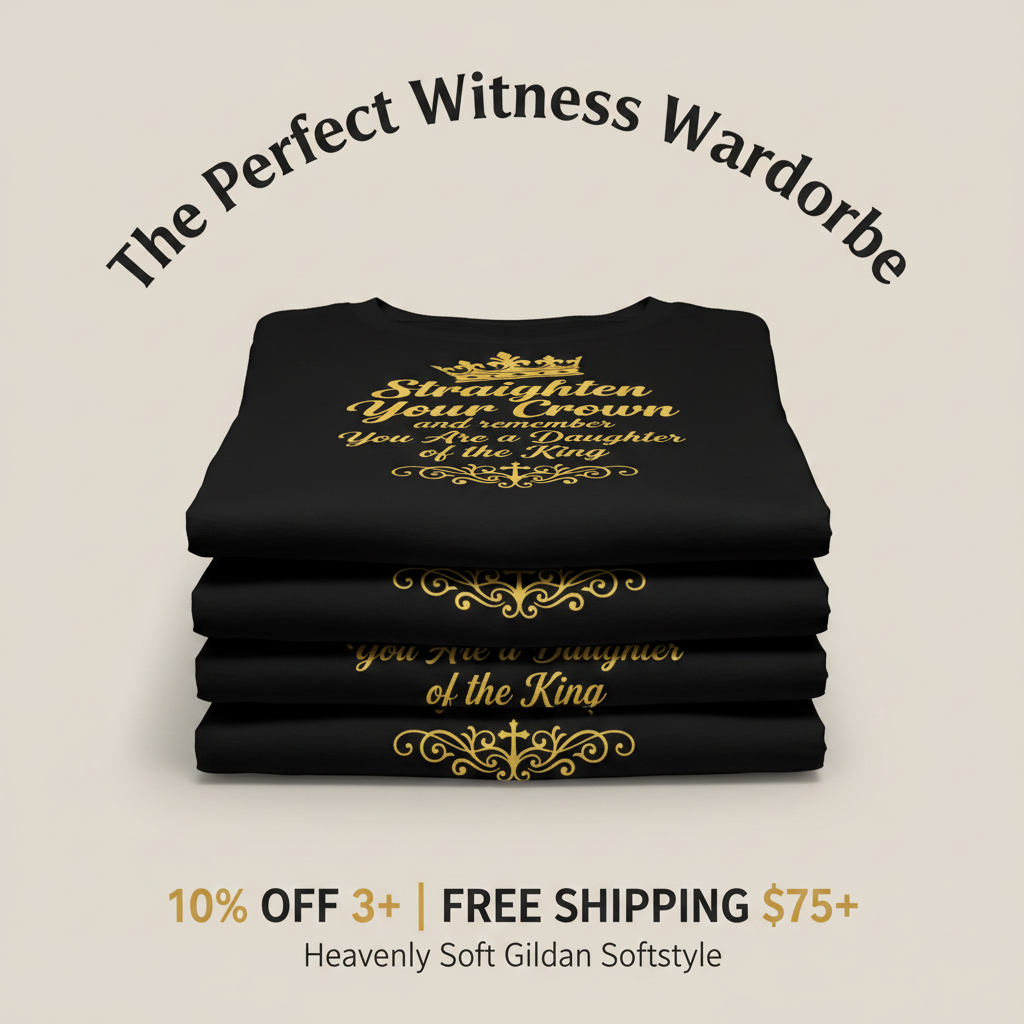 Daughter of the King Crown T-Shirt_stacked_promotion