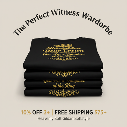 Daughter of the King Crown T-Shirt_stacked_promotion