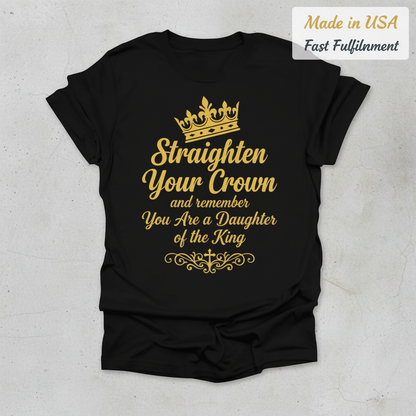 Daughter of the King Crown T-Shirt_clean