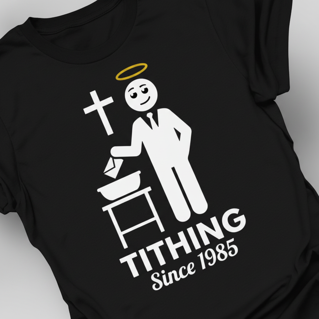 Tithing Since 1985 T-Shirt_extreme_za