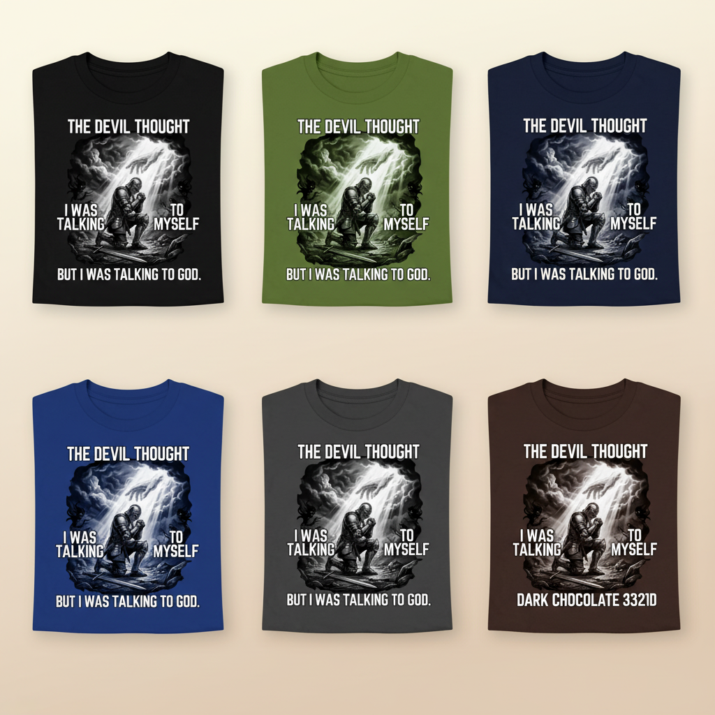 Warrior Prayer Faith T-Shirt_6color_grid