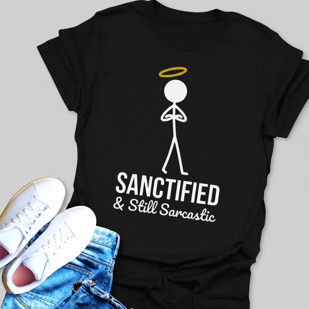 Sanctified & Sarcastic T-Shirt_extreme_za
