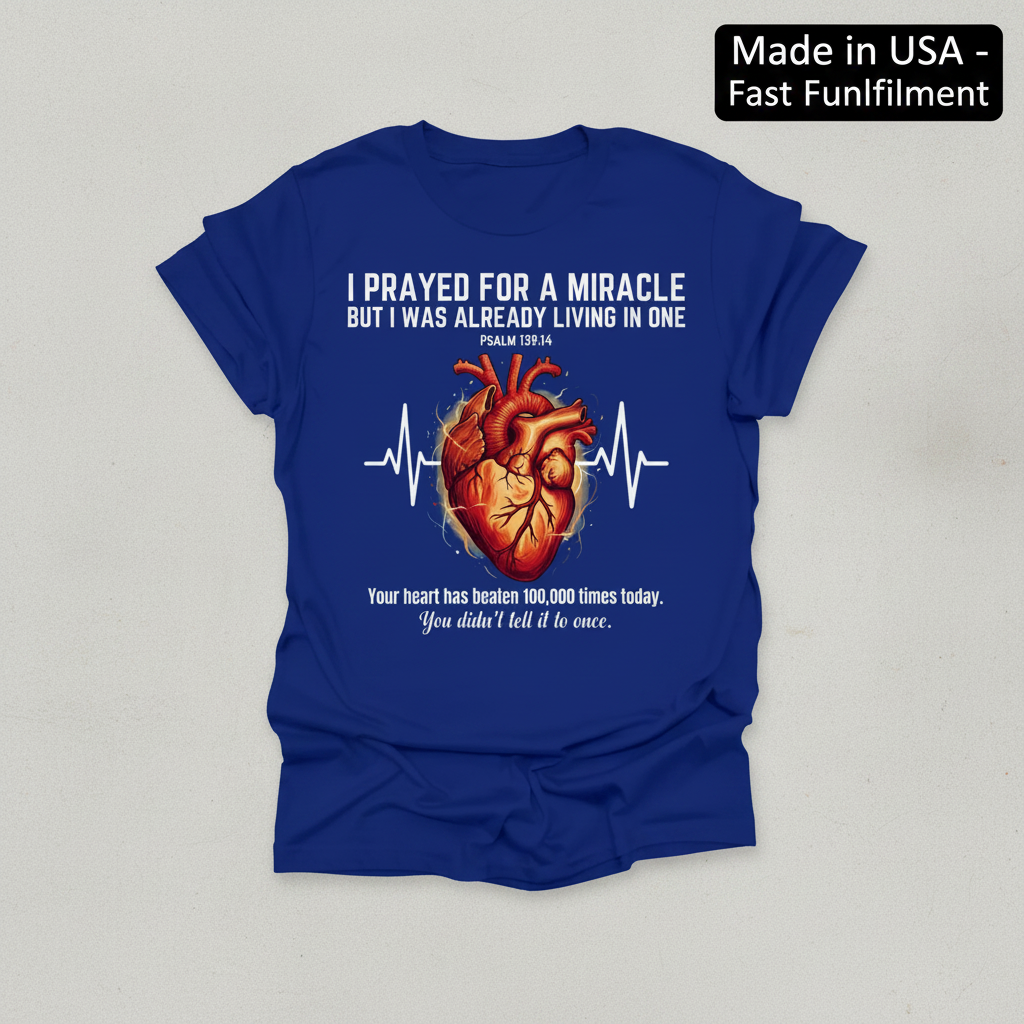 Grateful Heartbeat Reminder T-Shirt_clean