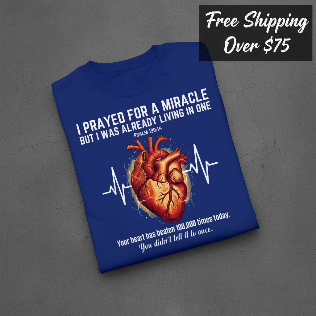 Grateful Heartbeat Reminder T-Shirt_fold_tilt