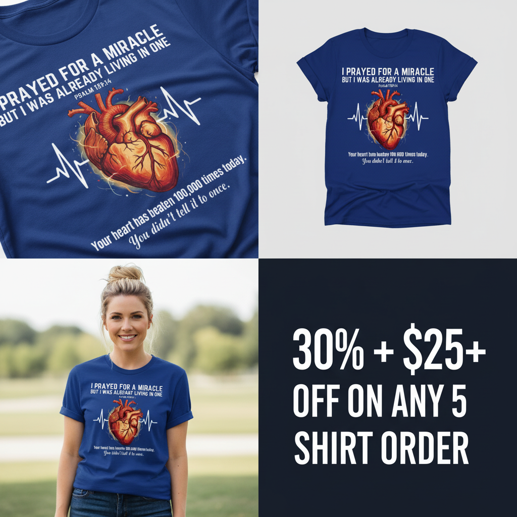 Grateful Heartbeat Reminder T-Shirt_4_panel