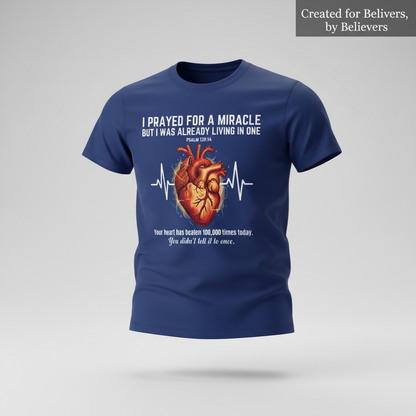 Grateful Heartbeat Reminder T-Shirt_3d_float