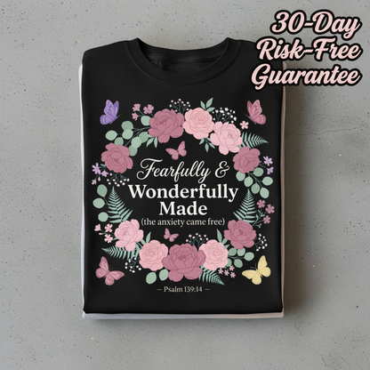 Fearfully & Wonderfully Made T-Shirt_stacked_flatlay