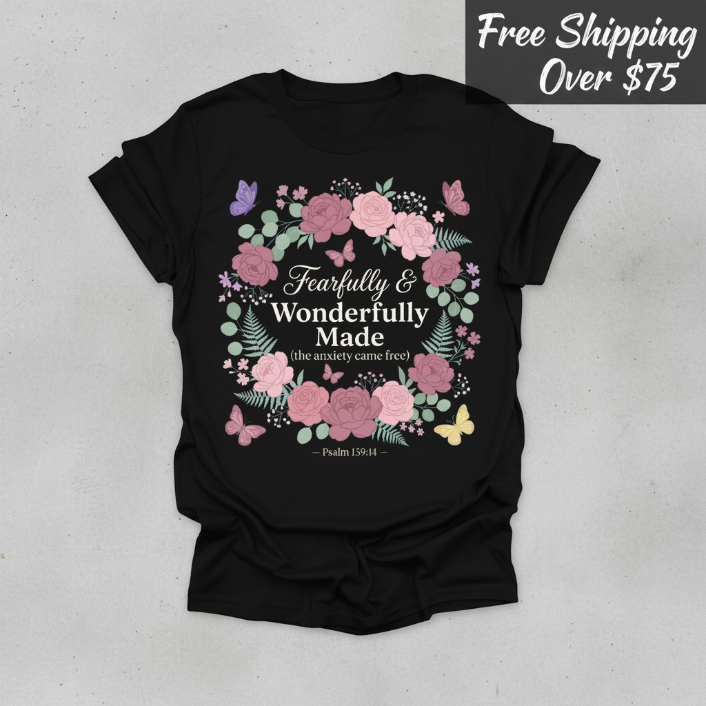 Fearfully & Wonderfully Made T-Shirt_clean