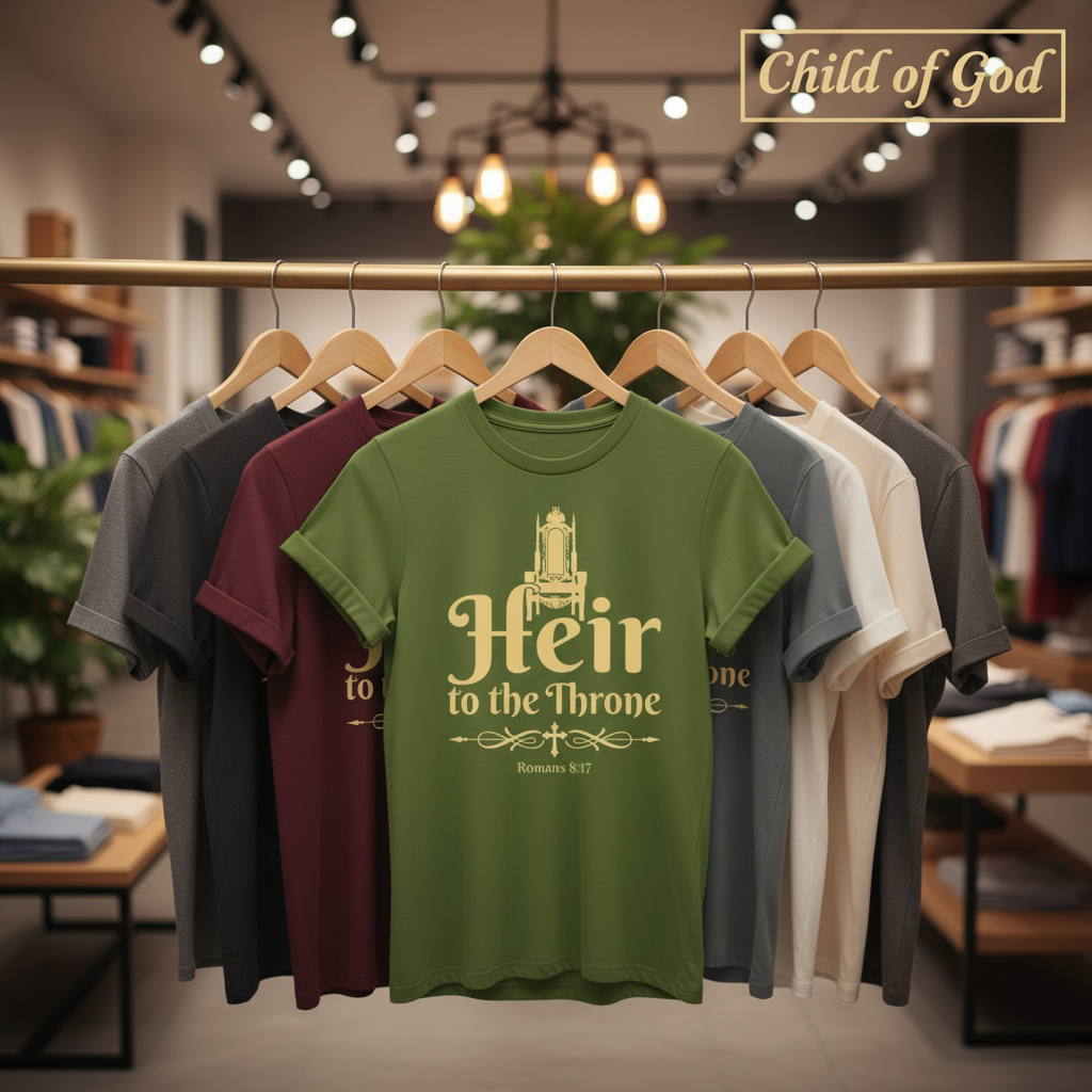 Heir to the Throne T-Shirt_boutique_rack