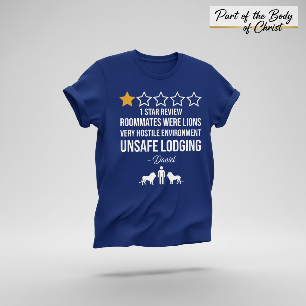 Daniel's 1-Star Review T-Shirt_3d_float