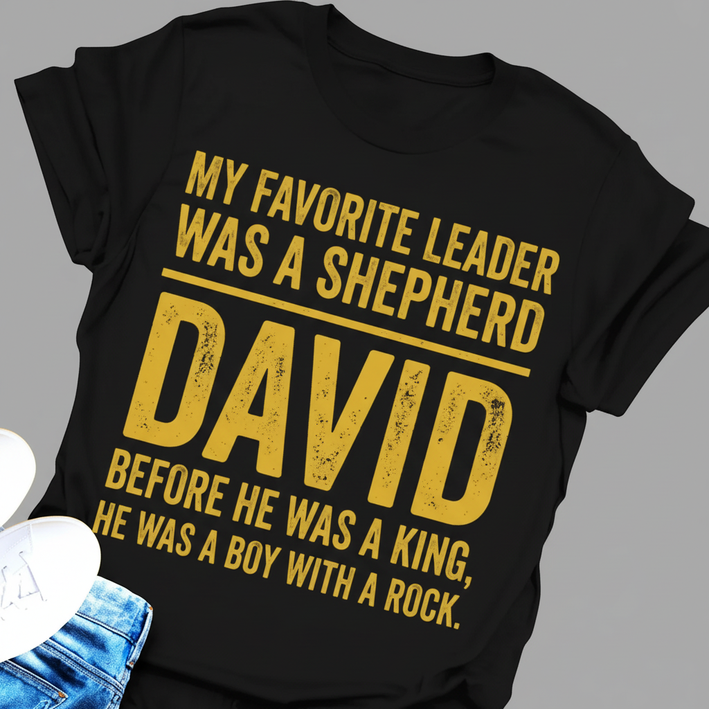 Shepherd Leader David T-Shirt_extreme_za