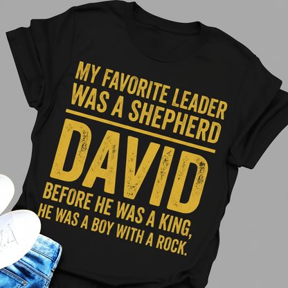 Shepherd Leader David T-Shirt_extreme_za