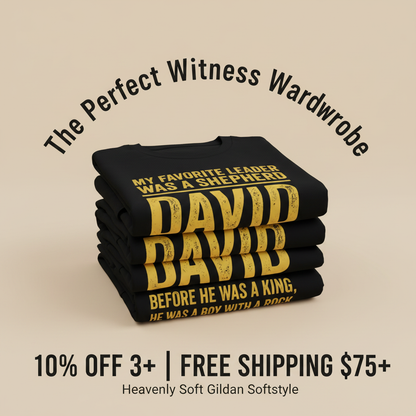 Shepherd Leader David T-Shirt_stacked_promotion