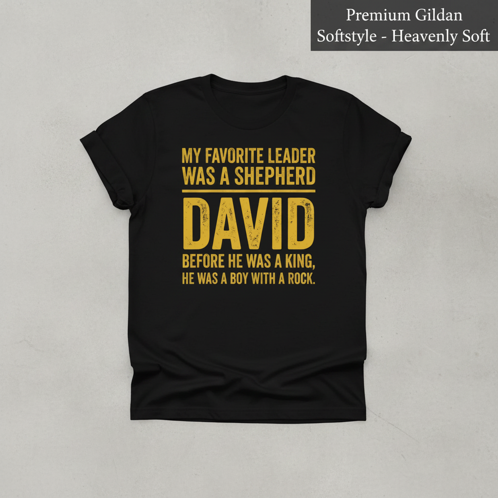 Shepherd Leader David T-Shirt_clean