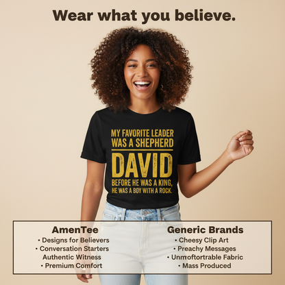 Shepherd Leader David T-Shirt_product_table