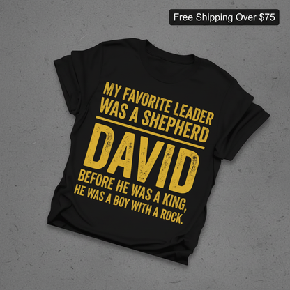 Shepherd Leader David T-Shirt_fold_tilt
