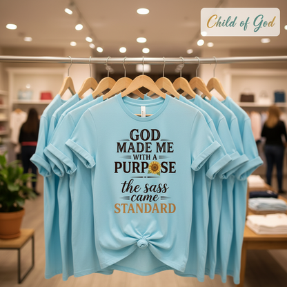 God Made Me With Sass T-Shirt_boutique_rack