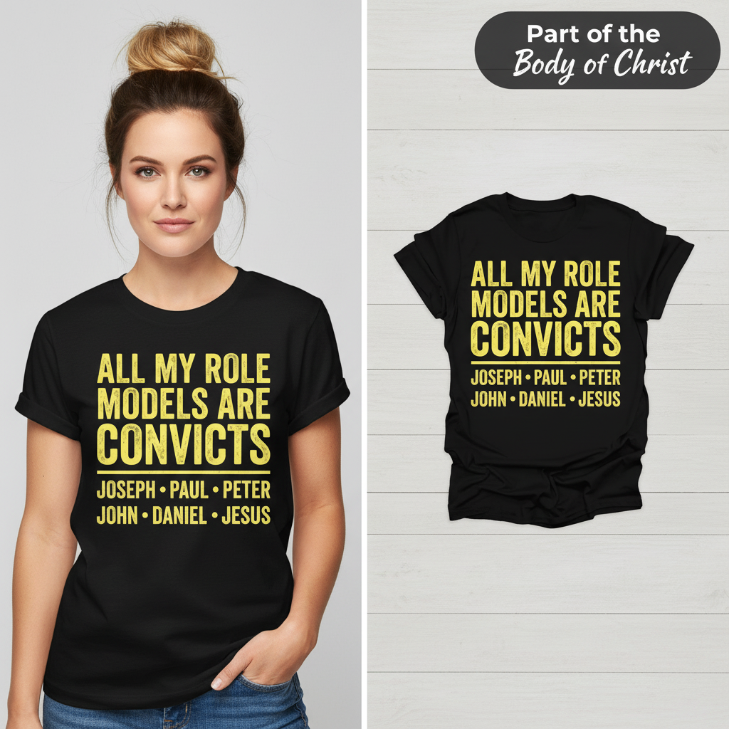 Role Model Convicts T-Shirt_model_flat