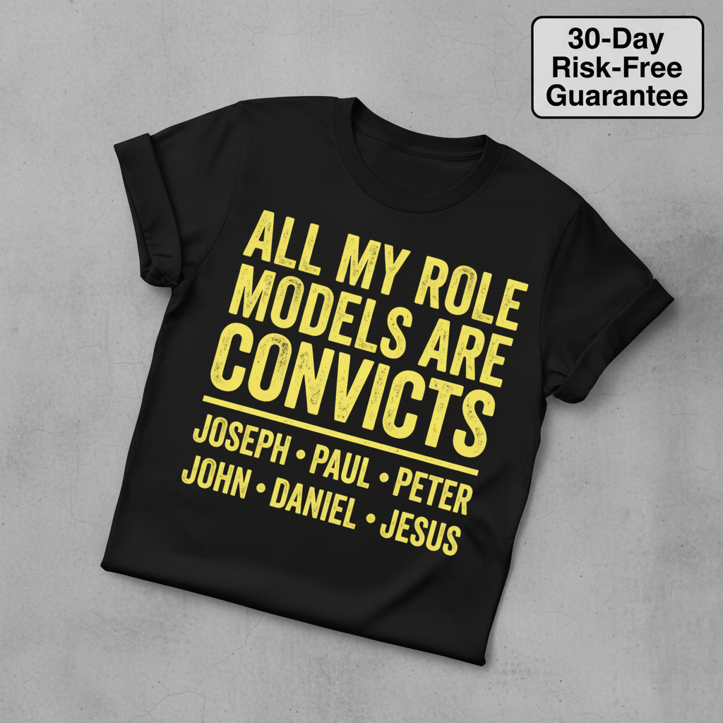Role Model Convicts T-Shirt_fold_tilt