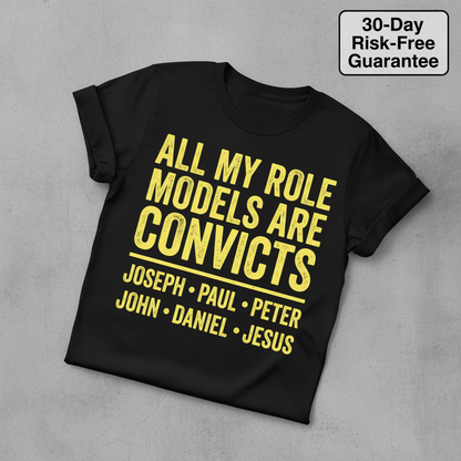 Role Model Convicts T-Shirt_fold_tilt