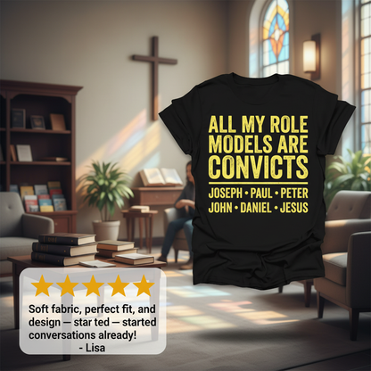 Role Model Convicts T-Shirt_review_5star