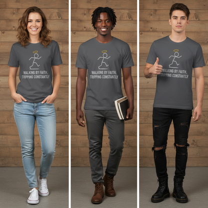 Walking by Faith T-Shirt_triple_model
