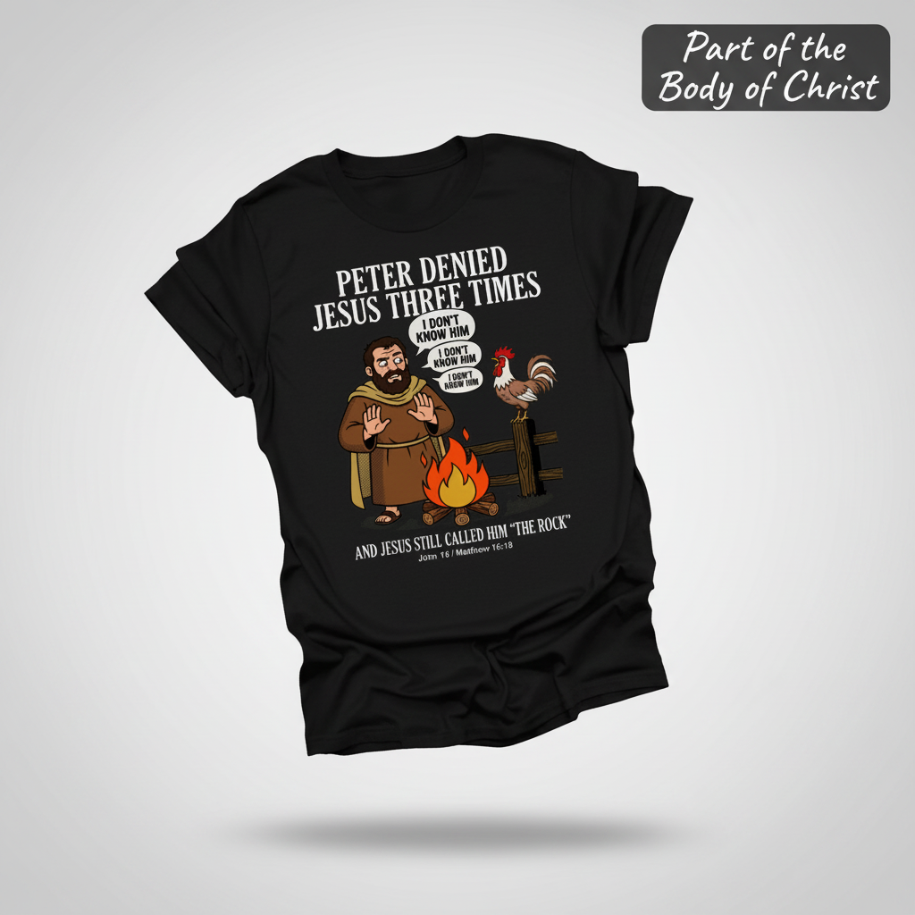 Peter Denied Jesus T-Shirt_3d_float