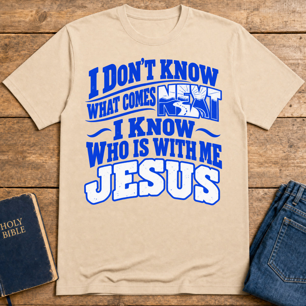 Jesus Guides T-Shirt — Natural