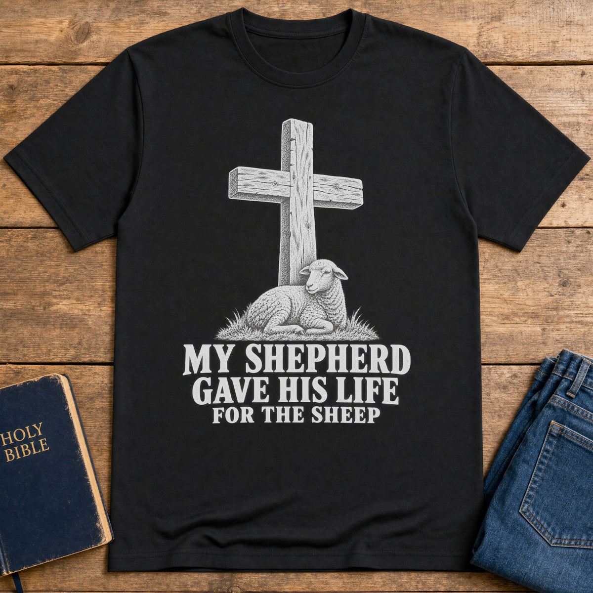 Good Shepherd T-Shirt — Black