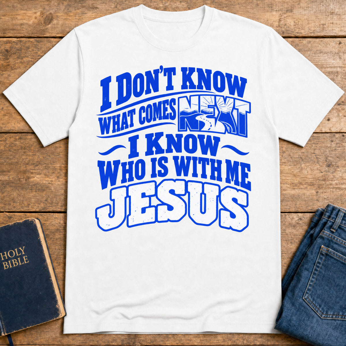 Jesus Guides T-Shirt — White