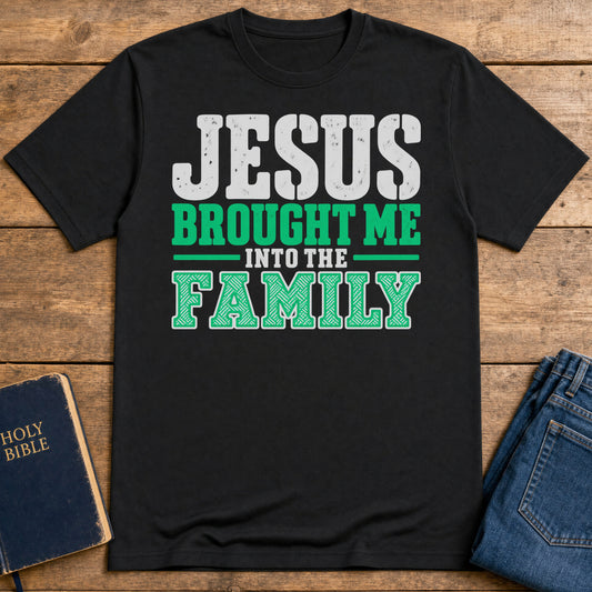 Christ's Family T-Shirt — Black