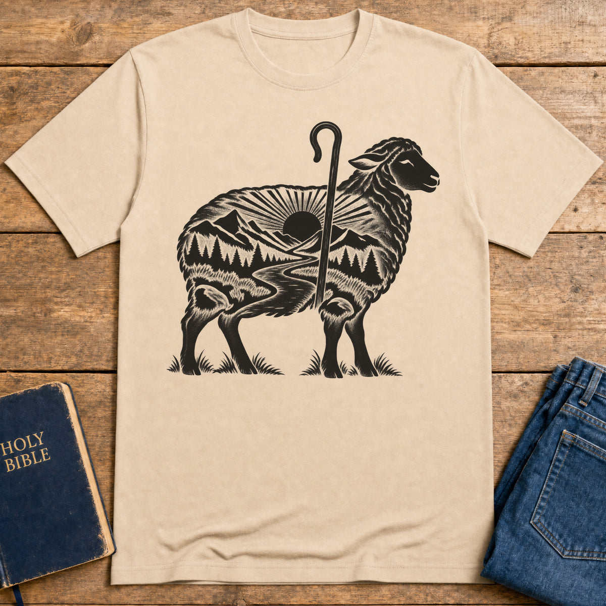Shepherd's Sunrise T-Shirt — Natural