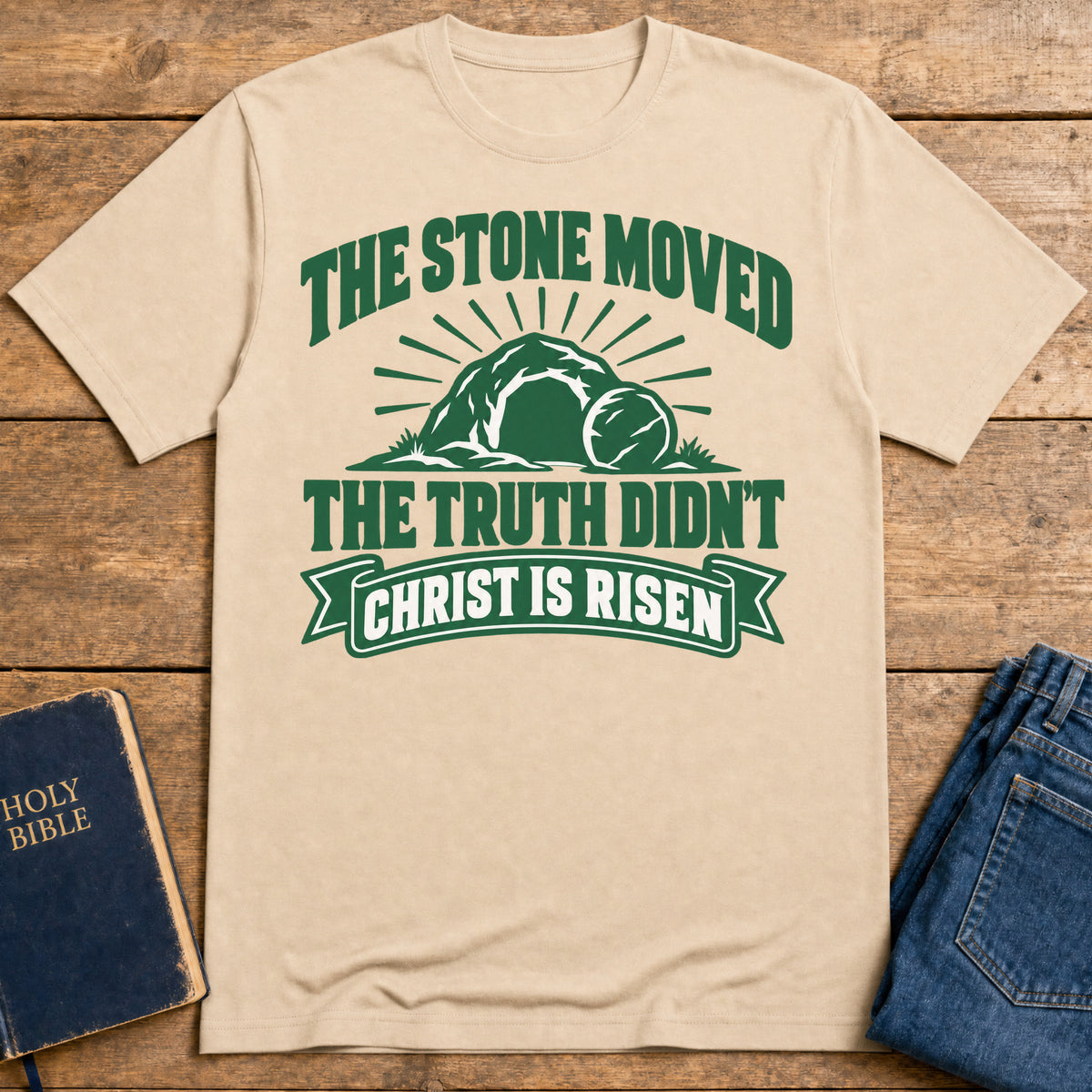 Risen Truth T-Shirt — Natural