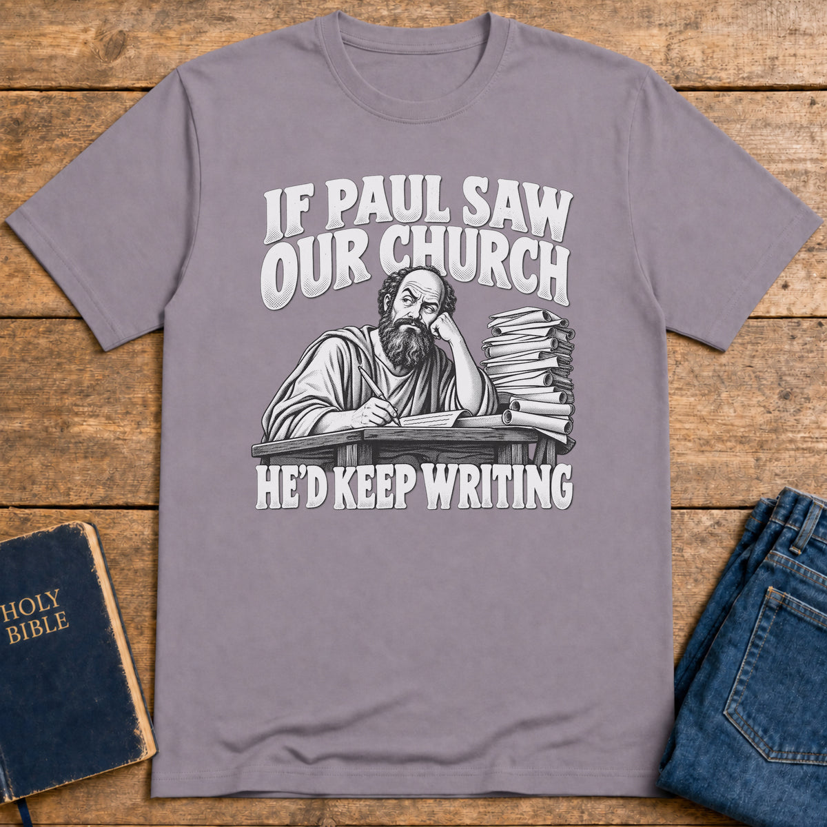 Paul Keeps Writing T-Shirt — Paragon