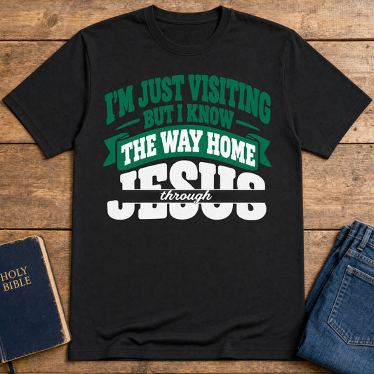 Jesus The Way T-Shirt — Black