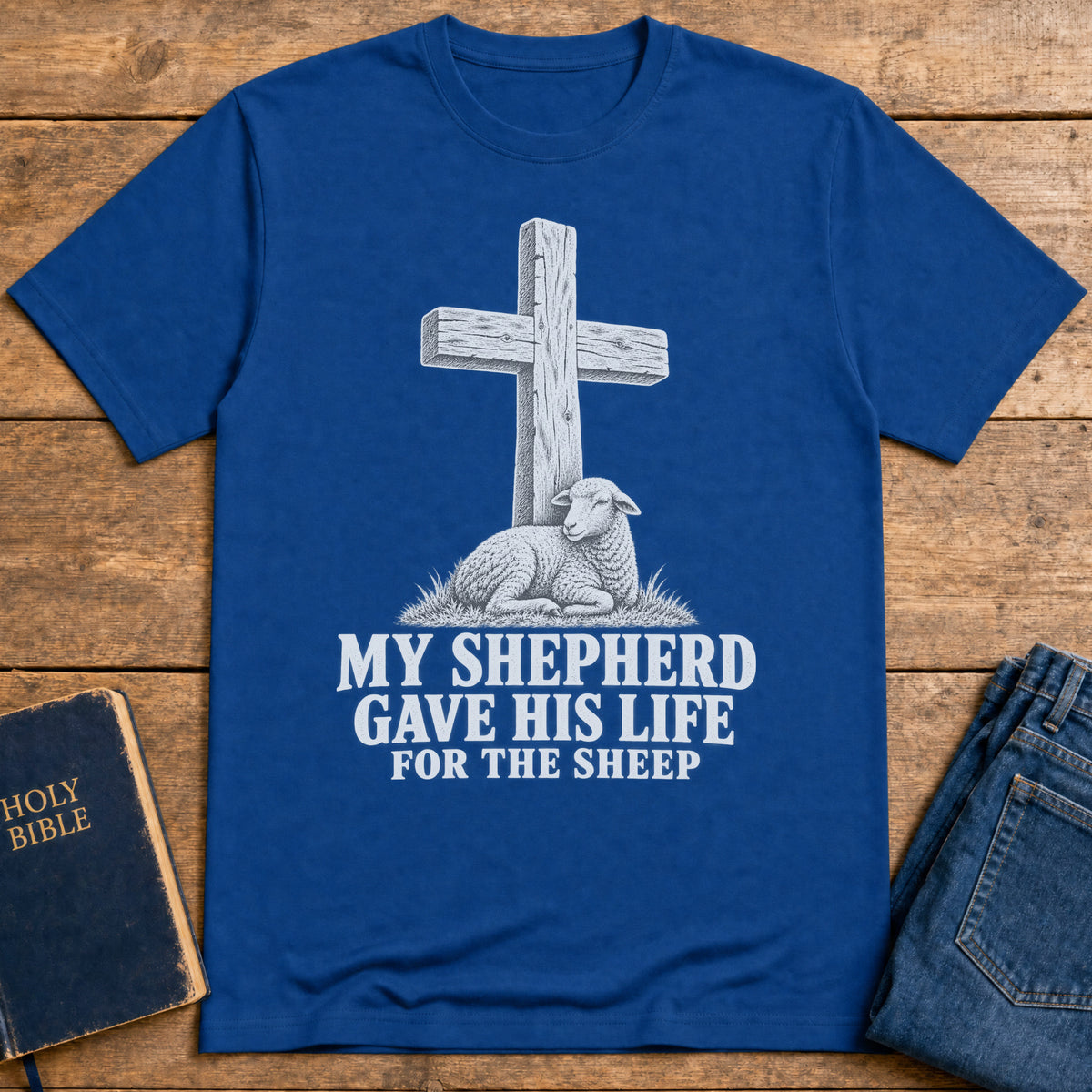 Good Shepherd T-Shirt — Royal